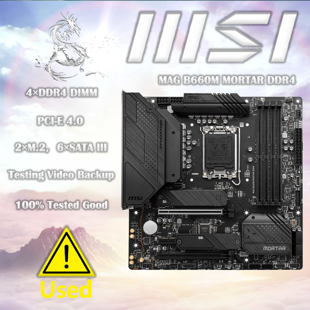 MSI B660M MORTAR DDR4 Intel B6 - X870E Atx Motherboard reseña y precio